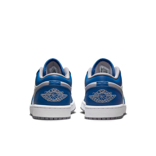 Air Jordan 1 Low, TRUE BLUE/CEMENT GREY-WHITE – OZNICO