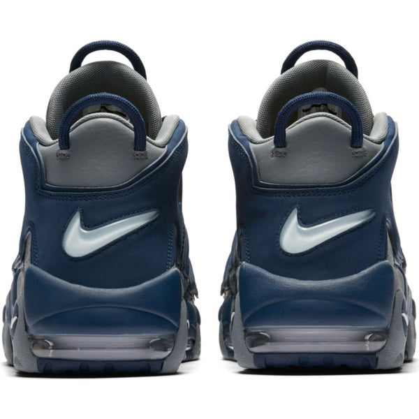 Buy Nike Air More Uptempo COOL GREY NAVY Standing Sneaker Putter