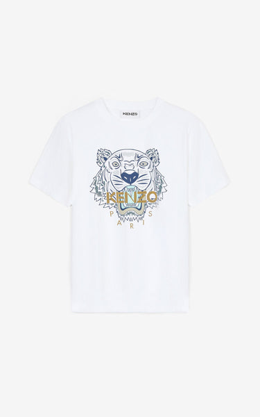Shop Kenzo Tiger Logo T-Shirt