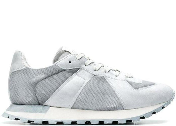 MAISON MARGIELA 22 Retro Runner Sneaker, Grey/ White – OZNICO