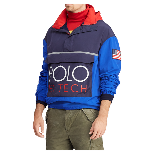 Polo Ralph Lauren Men 4 Pockets Water Repellent Utility Field Jacket Navy  XL 2XL