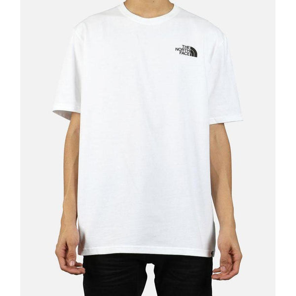 THE NORTH FACE 92 T-Shirt, Dome Half Heavy Weight – Rage Print OZNICO White