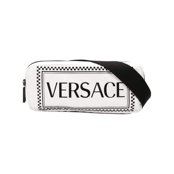 Versace Leather Printed Waist Bag - Yellow Waist Bags, Handbags