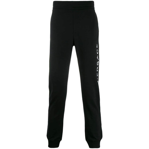– OZNICO Logo Black Track VERSACE Printed Pants, Activewear