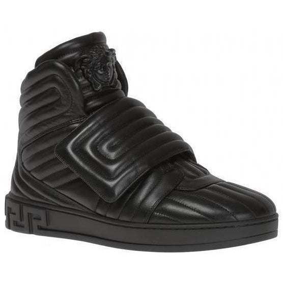 Versace Chain Reaction Sneakers Black-Blue Men’s shoes Size 47