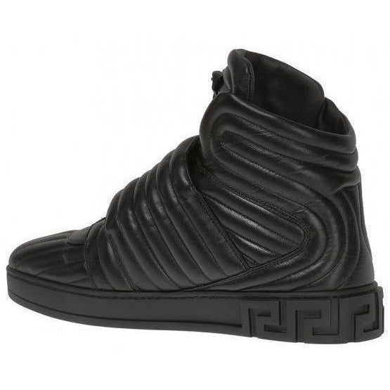 VERSACE Chain Reaction Sneakers, Black – OZNICO