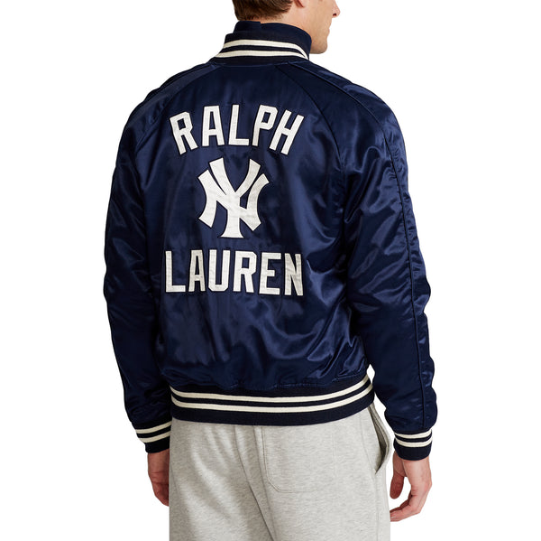 Polo Ralph Lauren Men's MLB YANKEES Jacket, Zip Up Windbreaker, Green, Size  L
