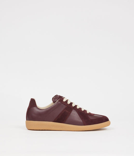 MAISON MARGIELA Replica Sneaker, Deep Red