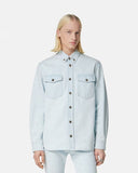 VERSACE DENIM SHIRT, Light Blue