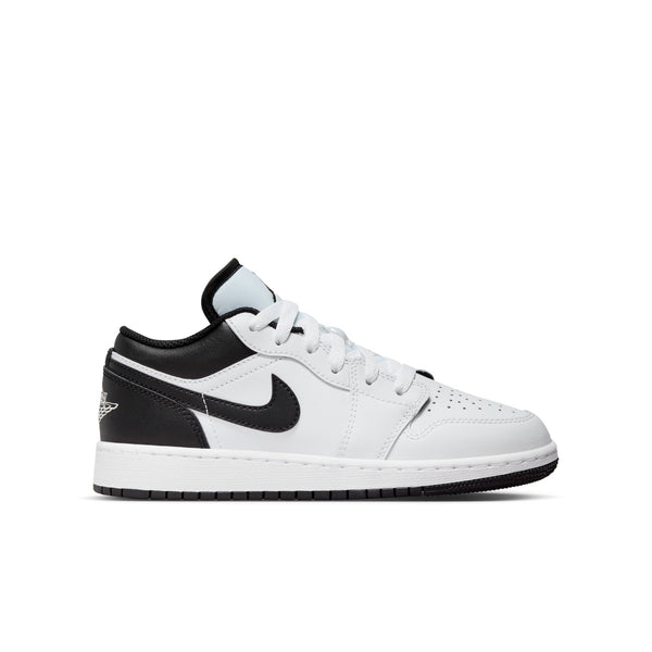 Air Jordan 1 Low (GS), WHITE/BLACK-WHITE