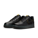 Nike Air Force 1 07, BLACK/UNIVERSITY GOLD-DK SMOKE GREY