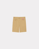 KENZO PARIS CHINO SHORTS, DARK BEIGE