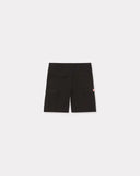 KENZO WORKWEAR CARGO SHORTS, BLACK