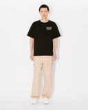 KENZO CONSTELLATION EMBROIDERED OVERSIZED T-SHIRT, BLACK