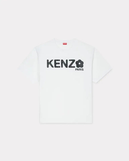 KENZO CONSTELLATION EMBROIDERED OVERSIZED T-SHIRT, BLACK