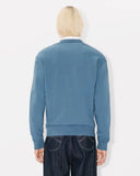 KENZO LUCKY TIGER EMBROIDERED OVERSIZE SWEATSHIRT, BLUE