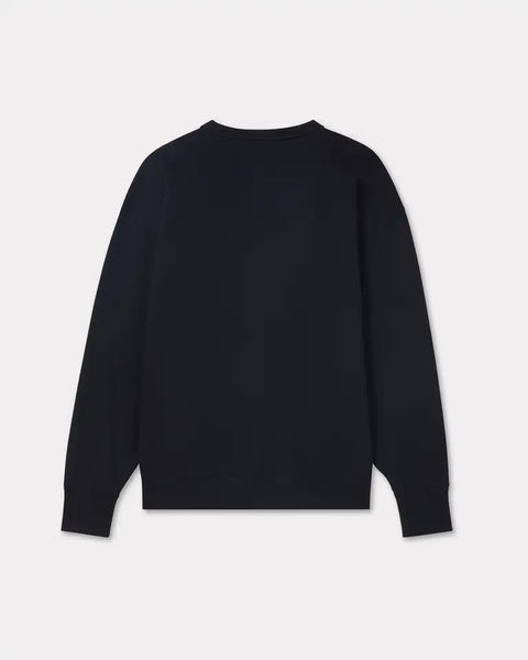 KENZO LUCKY TIGER EMBROIDERED OVERSIZE SWEATSHIRT, BLACK