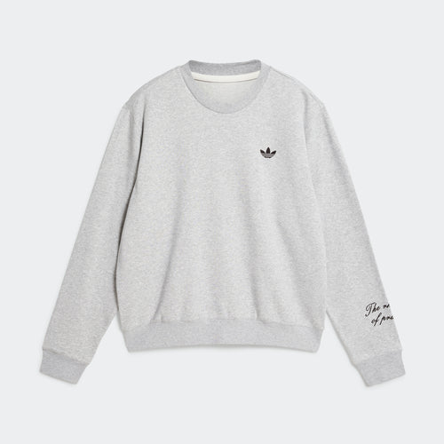 WALES BONNER LONG SLEEVE CREW, GREY