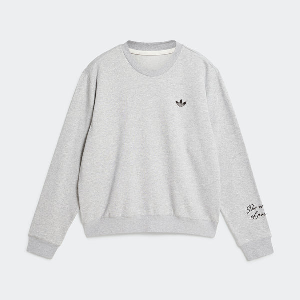 WALES BONNER LONG SLEEVE CREW, GREY