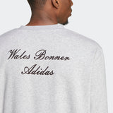 WALES BONNER LONG SLEEVE CREW, GREY