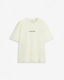 LANVIN EMBROIDERED T-SHIRT, QUARTZ