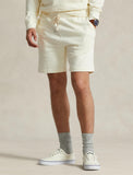 Polo Ralph Lauren 6.5-Inch Loopback Fleece Short, Cream