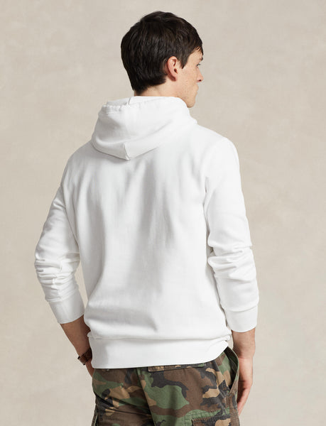 Polo Ralph Lauren Logo Fleece Hoodie, White