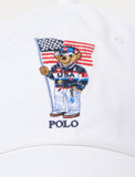 Polo Ralph Lauren Team USA Polo Bear Twill Ball Cap, Ceramic White