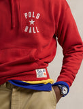 Polo Ralph Lauren Vintage Fit Polo Ball Fleece Hoodie, Red