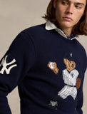 Polo Ralph Lauren Yankees Bear Sweater, Navy