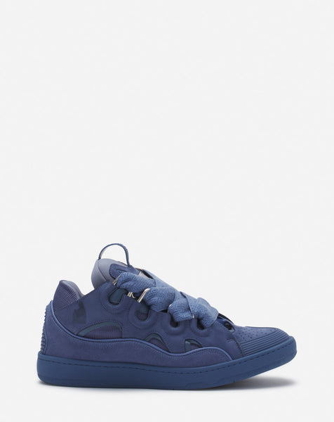 LANVIN CURB SNEAKER, CORNFLOWER