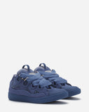 LANVIN CURB SNEAKER, CORNFLOWER