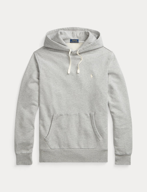 Polo Ralph Lauren Loopback Fleece Hoodie, Grey Heather