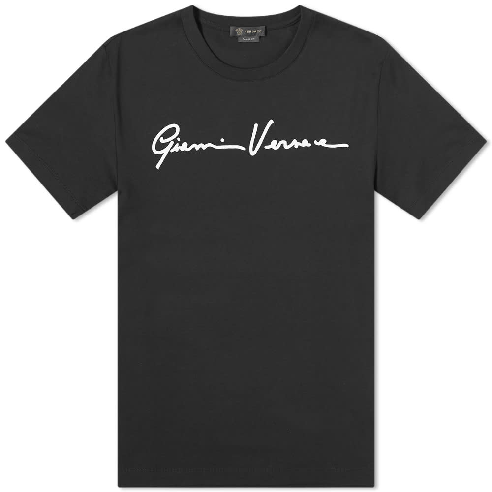 Signature Short-Sleeved T-Shirt - Luxury Black