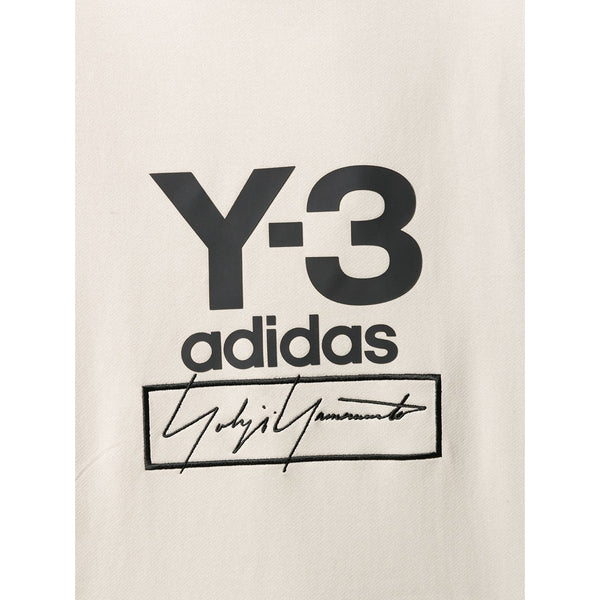 Y-3 Stacked Logo Sweatshirt, Cream