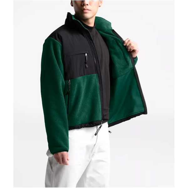 Vintage Polo Ralph Lauren Reversible Long Coat Tan Fleece Green