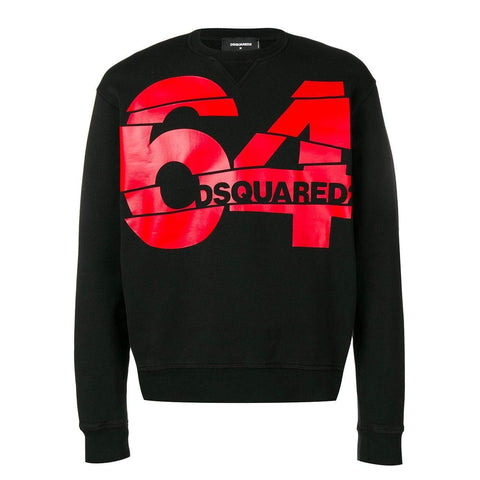 DSQUARED2 64 Logo Sweatshirt, Black – OZNICO