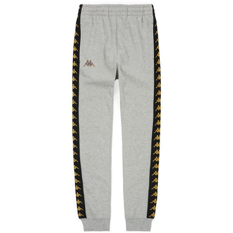 KAPPA Slim Fit – Logo Grey Sweatpants, OZNICO