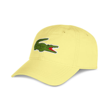 LACOSTE Large Croc Gabardine Cap, – OZNICO Red
