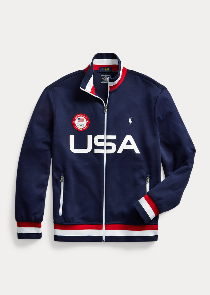 Polo Ralph Lauren Team USA Track Jacket, Navy – OZNICO